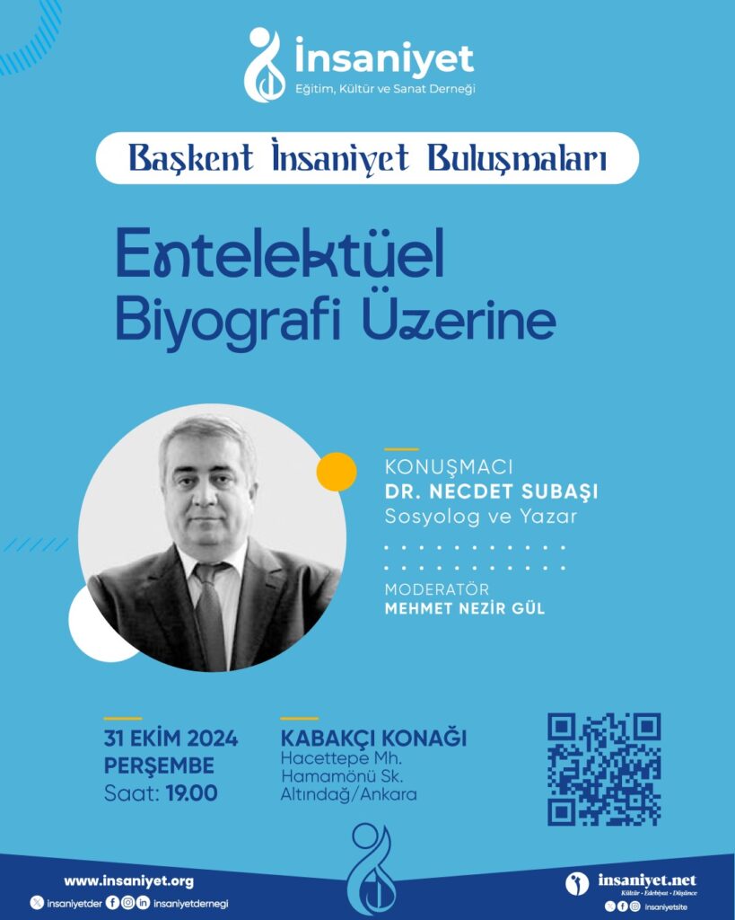 Başkent İnsaniyet Buluşmaları Başlıyor