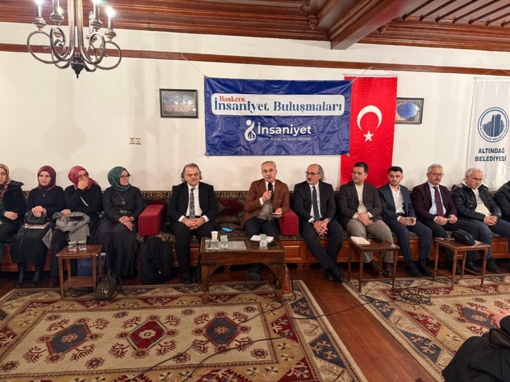 Başkent İnsaniyet Buluşmaları, “Okuma ve Yazma Dengesi” Konulu Sunumuyla Erol Erdoğan’ı Konuk Etti